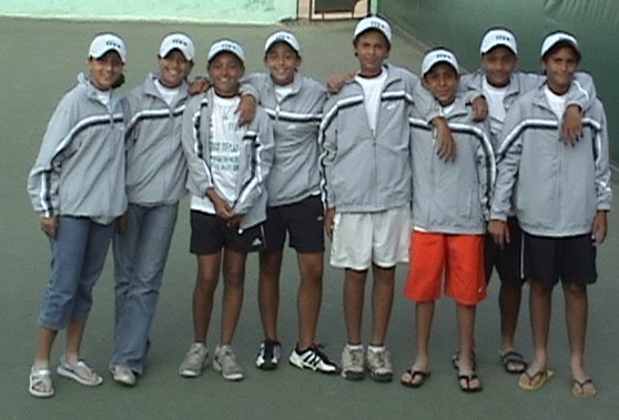 Egyptian National Team in ITF/CAT 13 & under Circuit 2006 (TUNISIA)